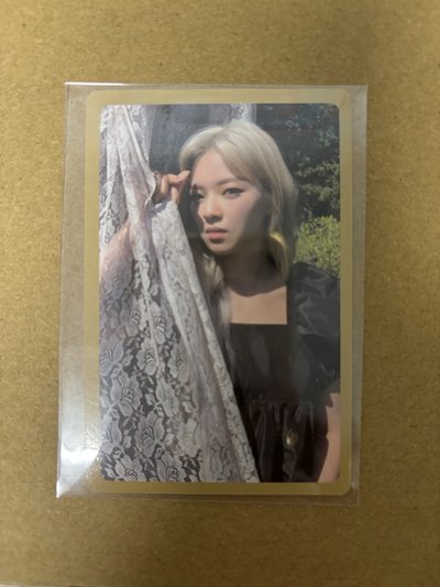 twice 定延 MORE & MORE 專輯卡 