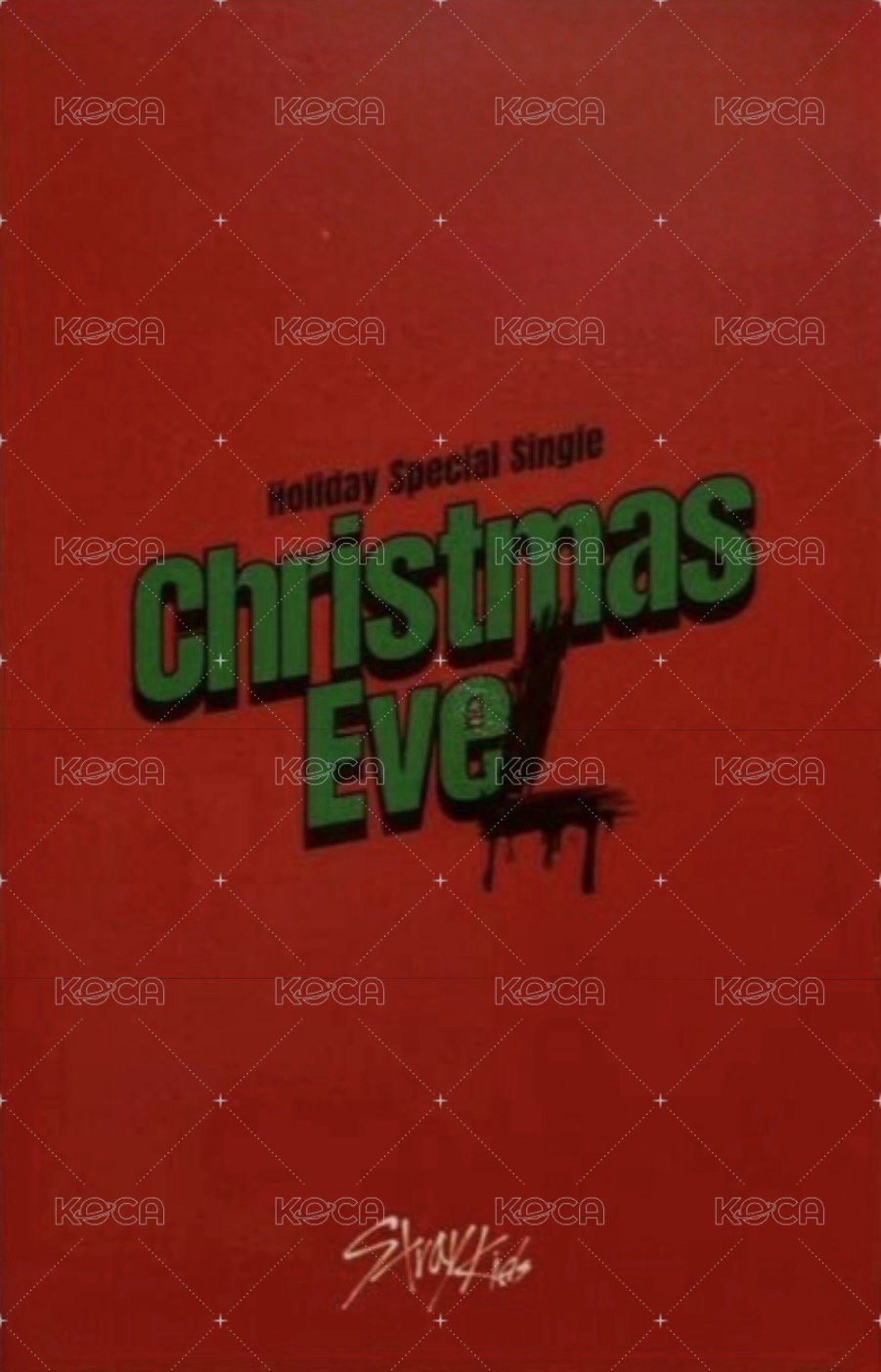 聖誕 interpark 特典卡  背面