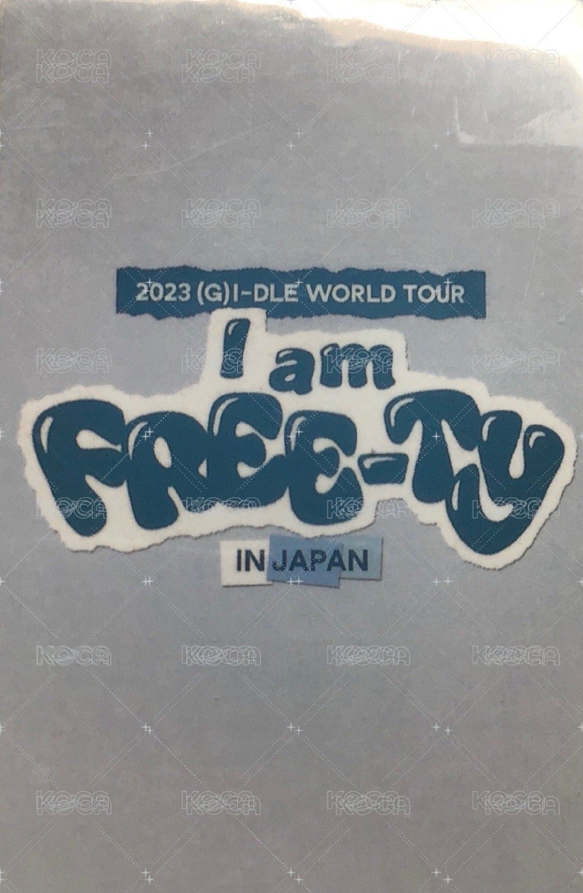 I feel mumo 2.0 特典卡  背面