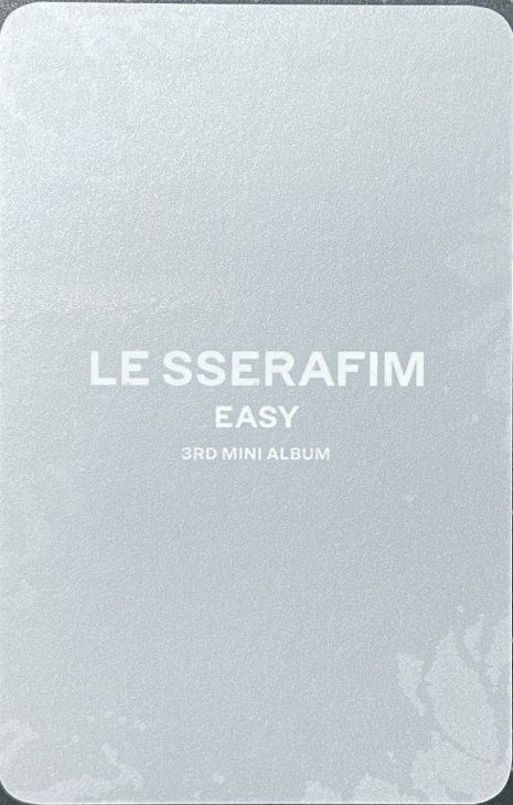 EASY k4 特典卡 飲料卡 背面