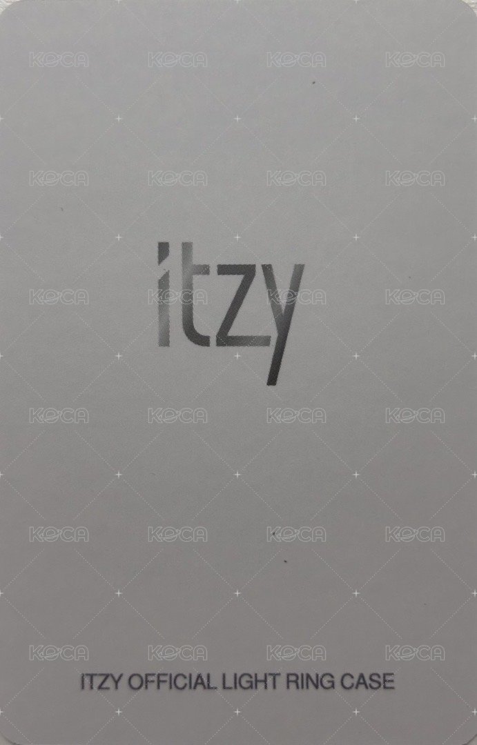 周邊卡 Yuna 手燈包卡 背面