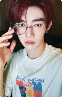 正規一 wm 特典卡 單片眼鏡 ver.