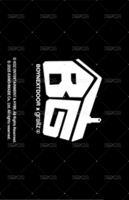 Knock On 巡迴 周邊卡 FINAL場周 短袖 米色 團卡 背面