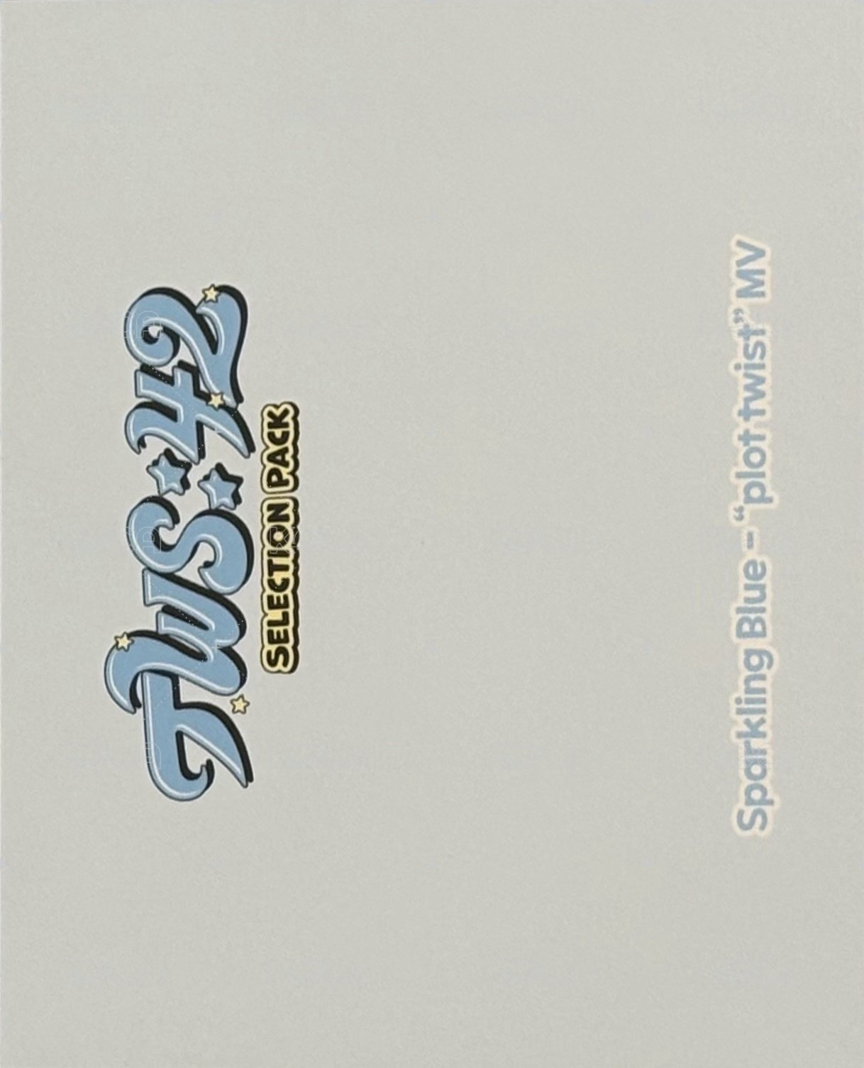 TWS:42 Selection Pack 周邊卡 團卡 背面