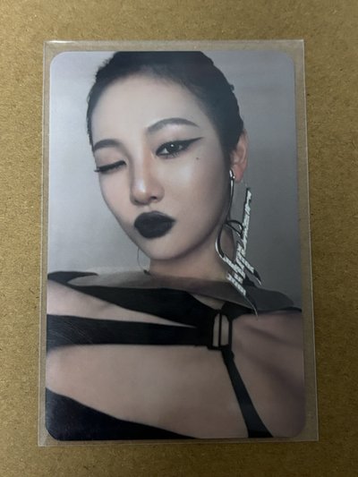 aespa NingNing 寧寧 Whiplash 專輯卡 beat寧