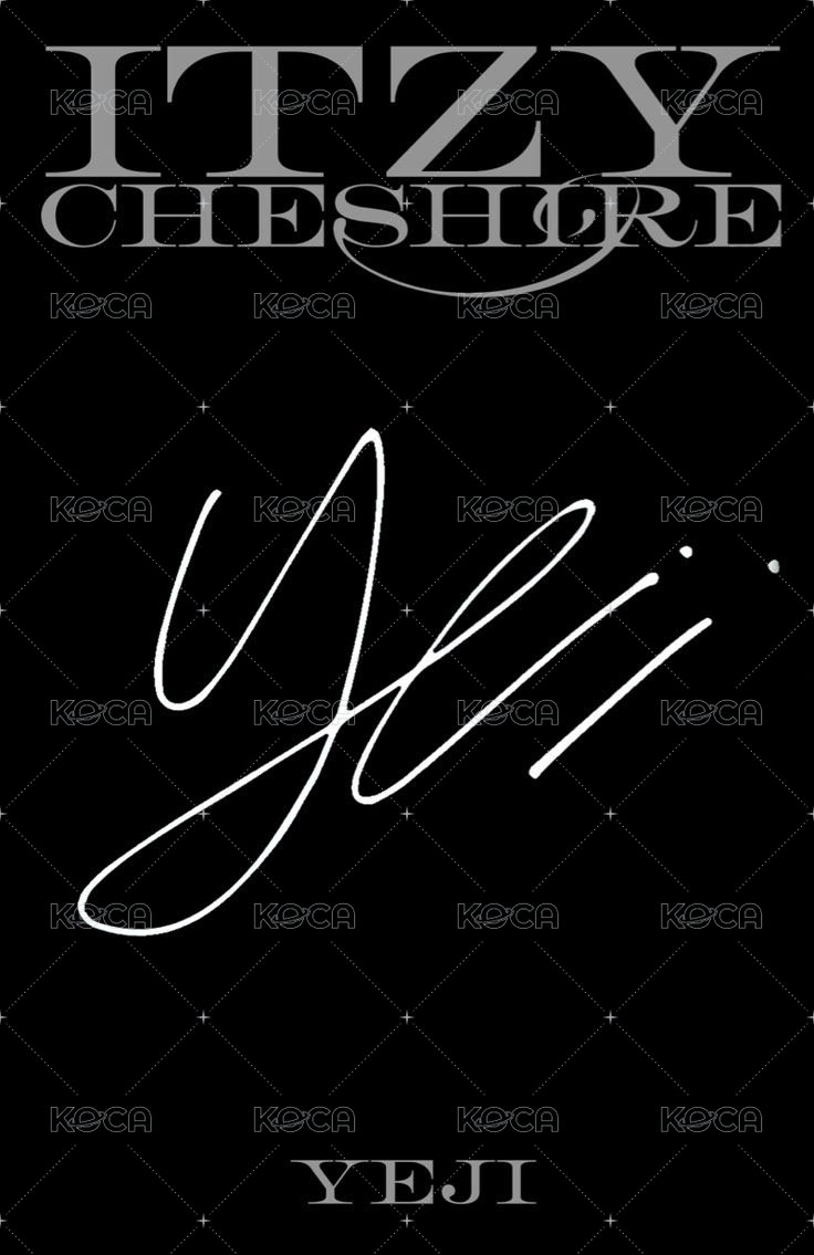 CHESHIRE 專輯卡 普版 背面