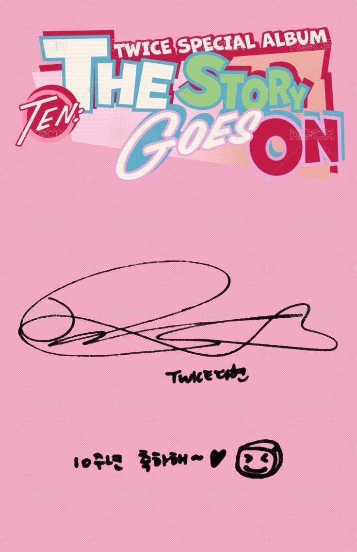 十週年特別專 jyp 專輯卡 Party Lovely ver. 背面