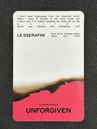 unforgiven km蝦皮簽售卡