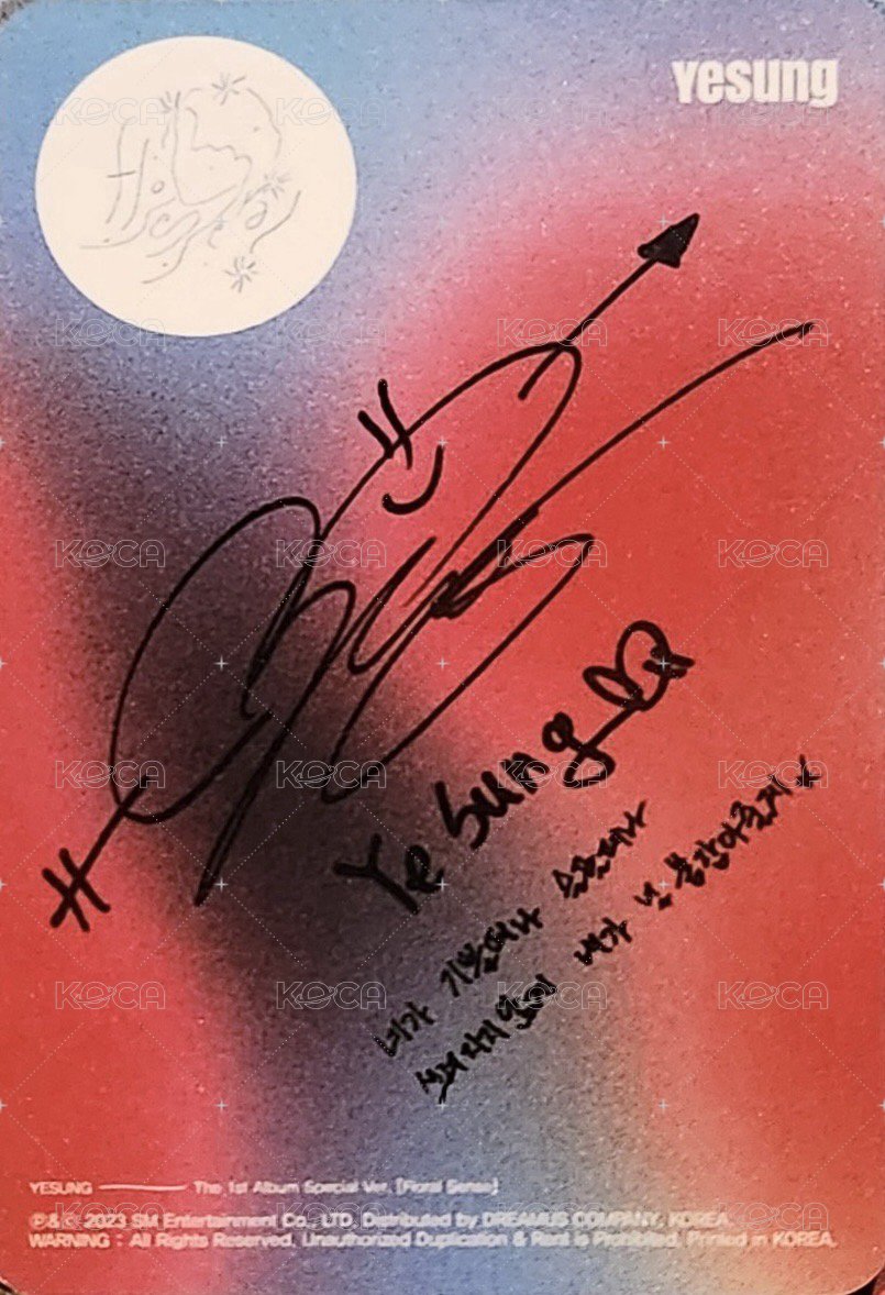 正一後續 專輯卡  背面