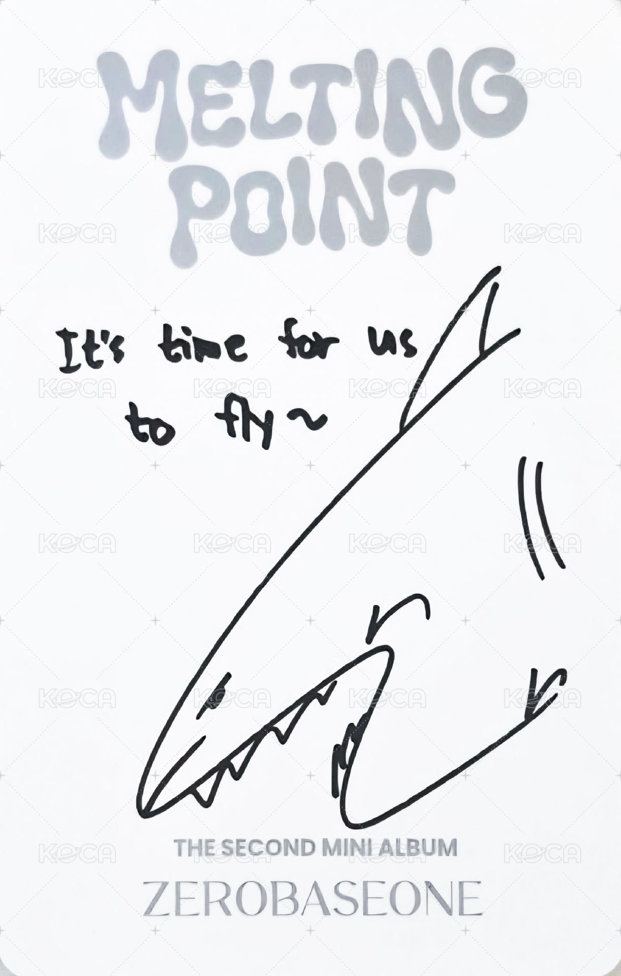 迷二 專輯卡 DIGIPACK ver. 背面