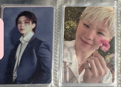 Woozi 李知勳小卡