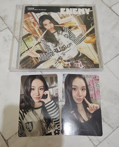 TWICE ENEMY 彩瑛 個人盤包含小卡