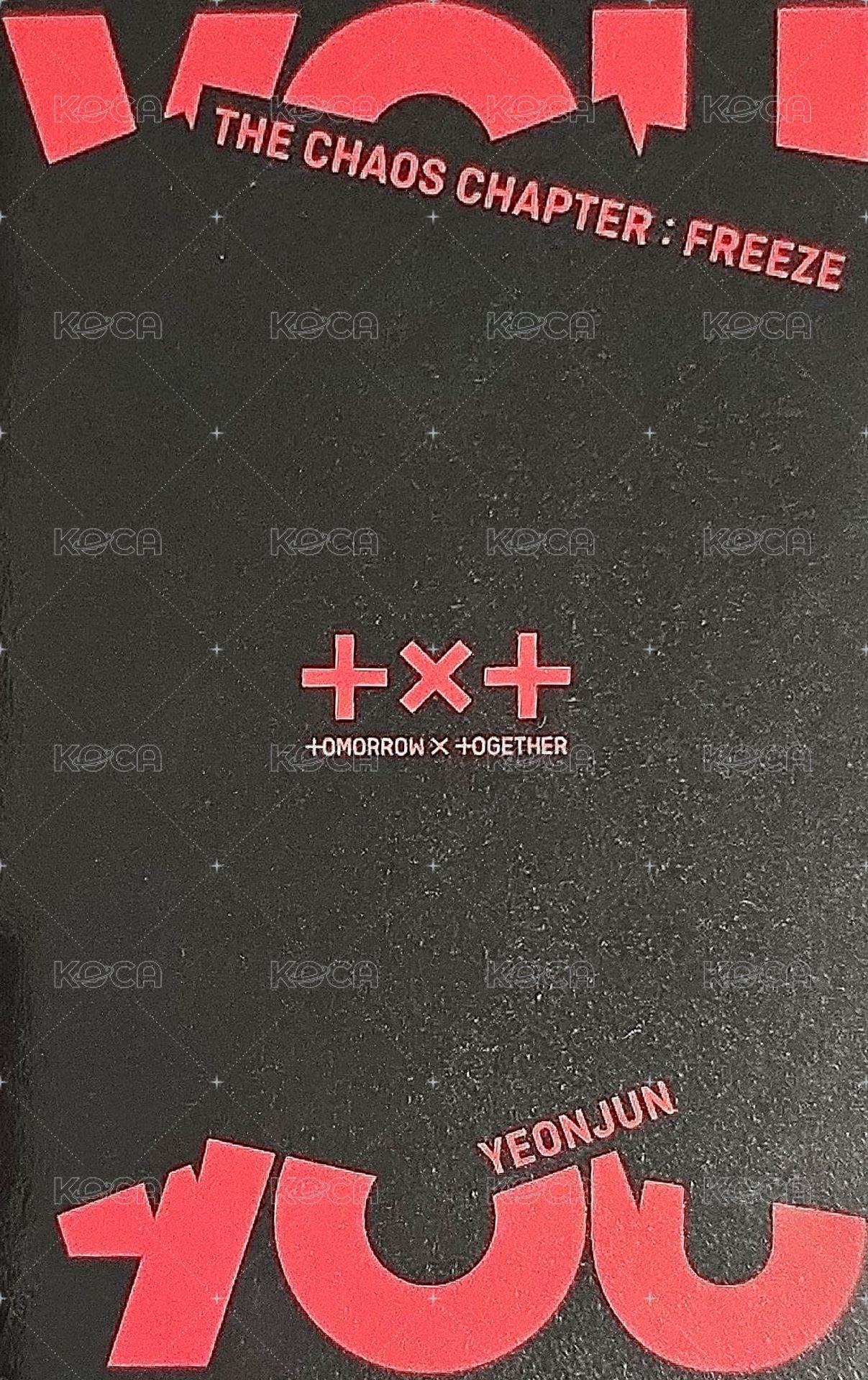 正二 專輯卡 You版 背面