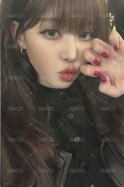 日本fm 周邊卡 髮夾冬 正面