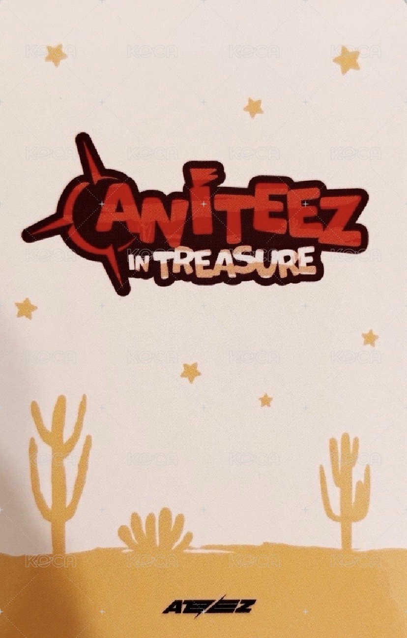ANITEEZ IN TREASURE 隨機卡 卡包 背面