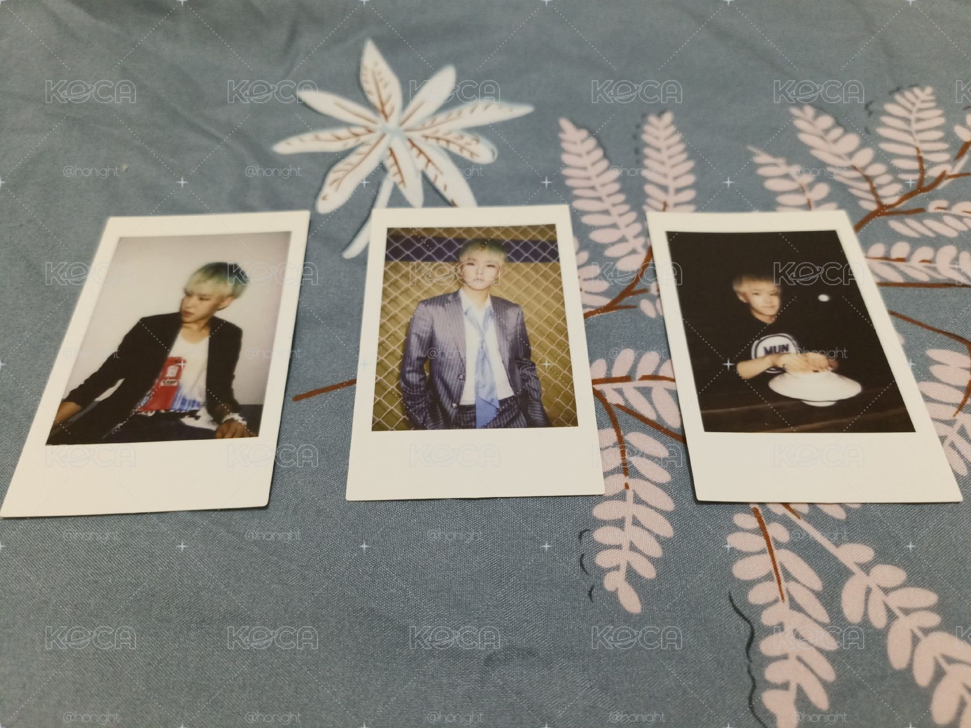 Seventeen Hoshi Boys wish 拍立得