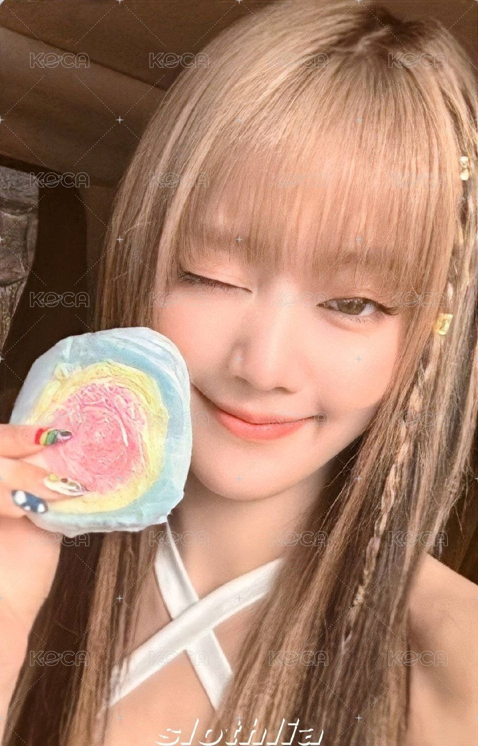 I SWAY 楠藝 4.0 幸運卡 棉花糖妮 正面