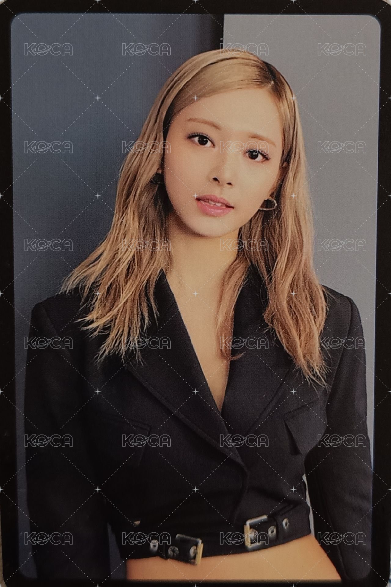 READY TO BE 專輯卡 預購禮小卡 黑版瑜 正面