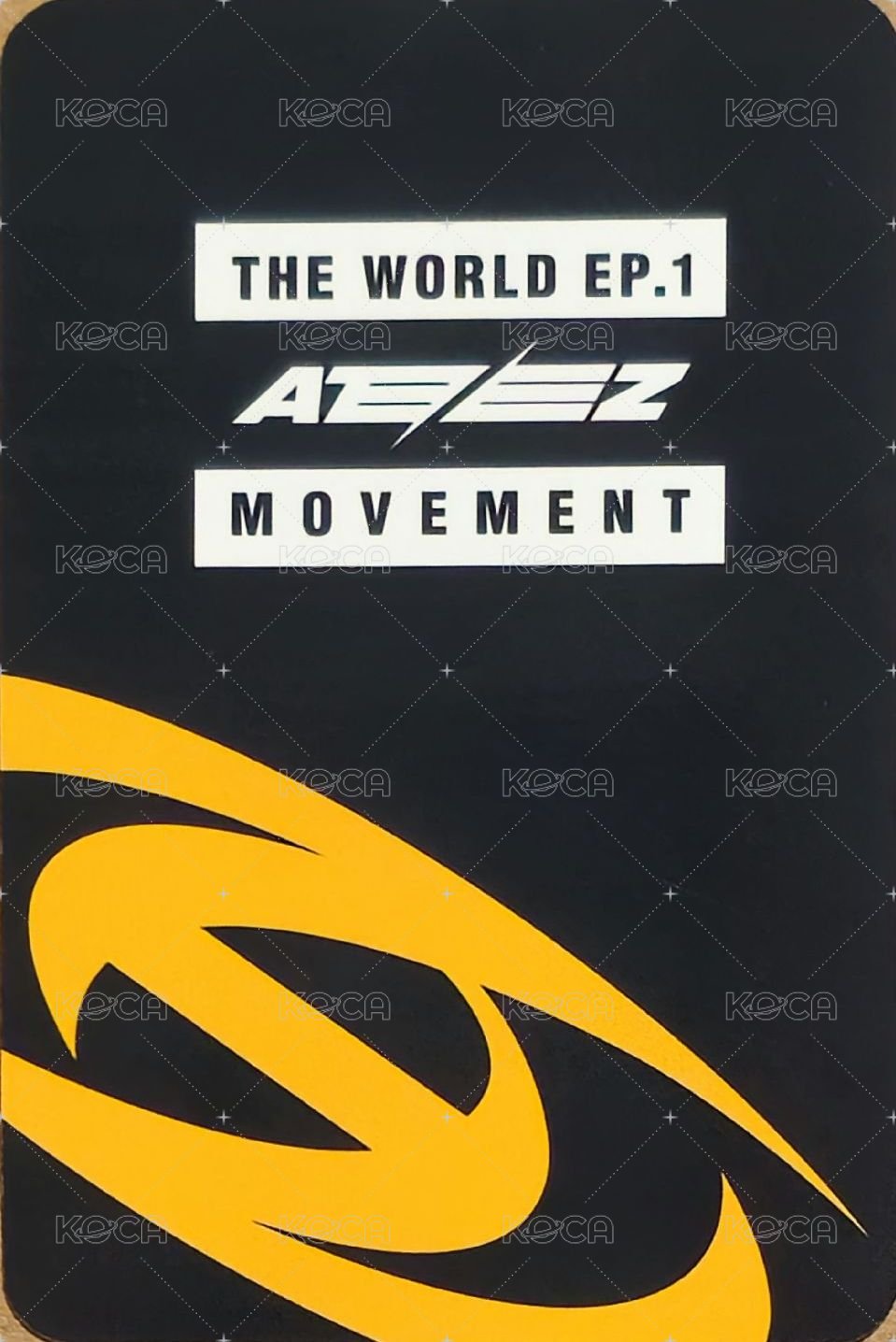 MOVEMENT sw 2.0 簽售卡  背面