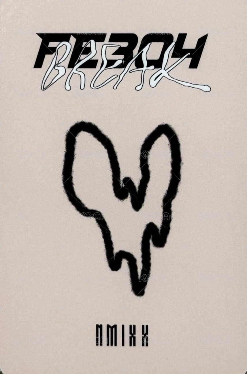 BREAK am 線上 2.0 簽售卡 心臟狙擊圭 背面