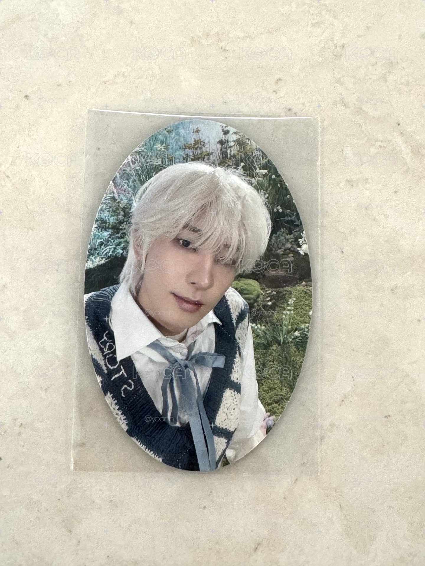 JxW This Man sw 特典 橢圓卡 圓