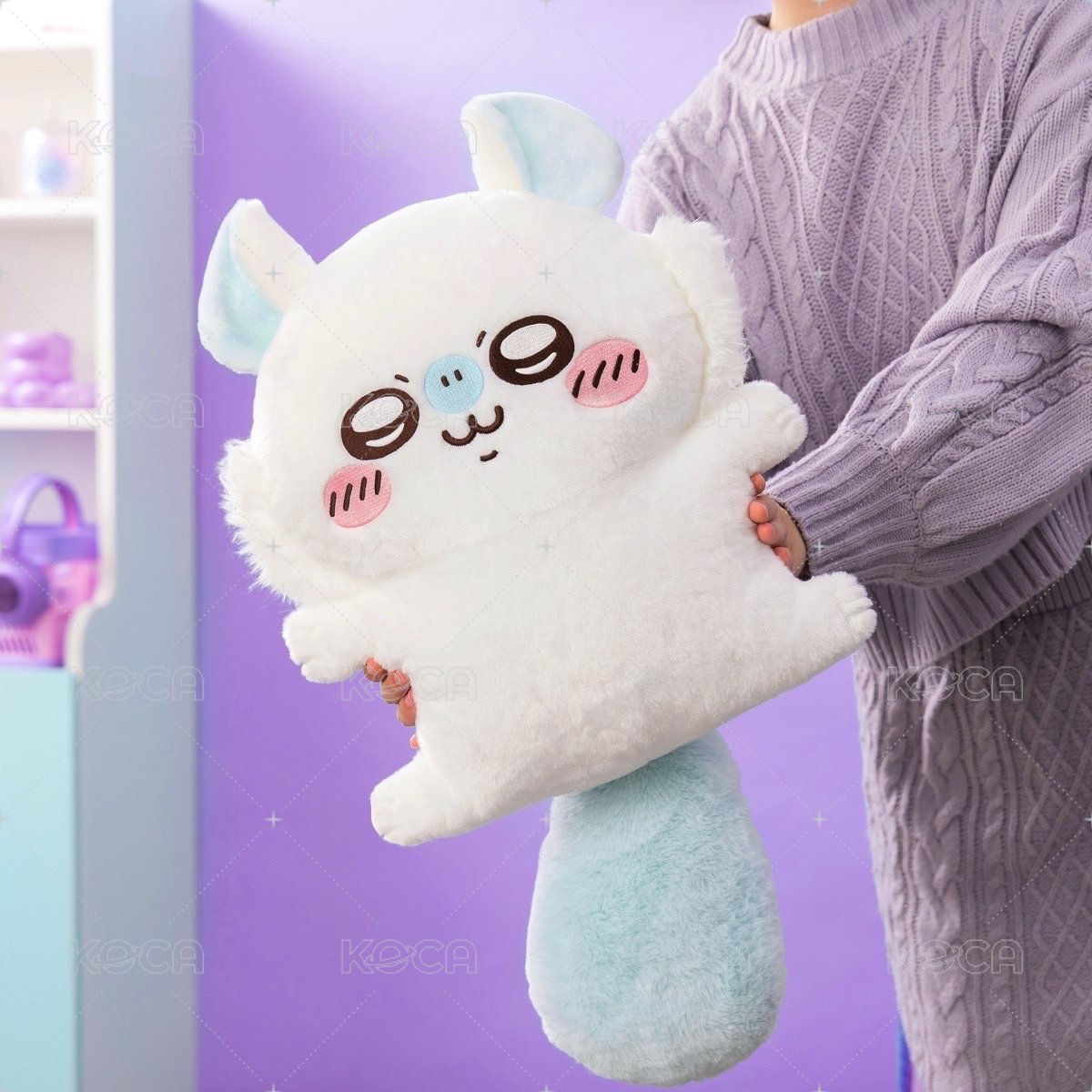 B賞 抱抱尺寸小桃鼠娃娃