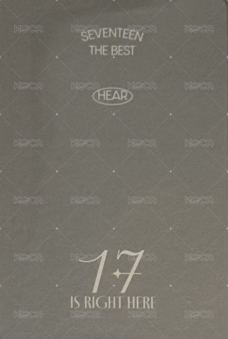 精選專 專輯卡 精選輯｜ HEAR ver. 背面