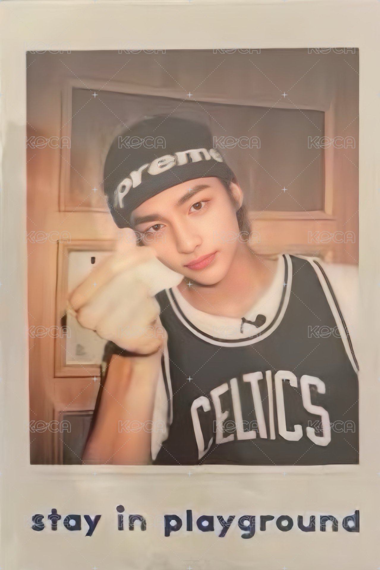 Stay in Playground 周邊卡 拍立得 正面