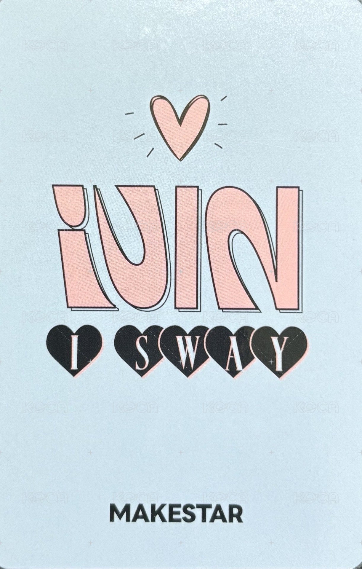 I SWAY ms 10.0 幸運卡 C Ver.妮 背面