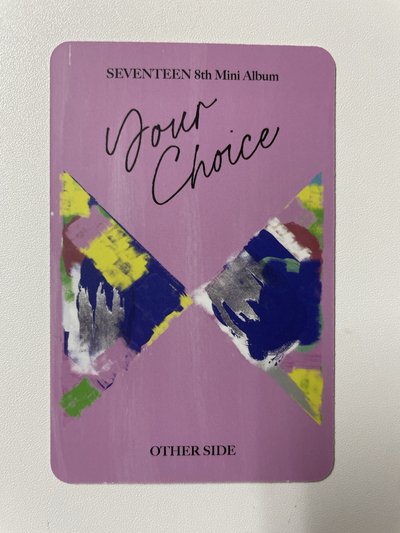 迷8 Your Choice Other Side ver. 專卡-Hoshi 順榮