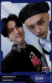 ODDINARY 專輯卡 藍版雙人卡