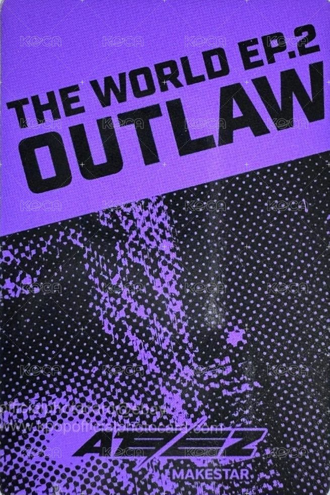 Outlaw ms Unit 幸運卡  背面
