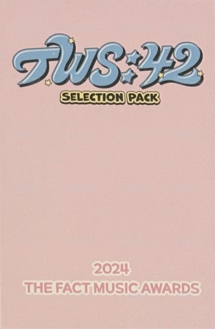 TWS:42 Selection Pack 周邊卡  背面