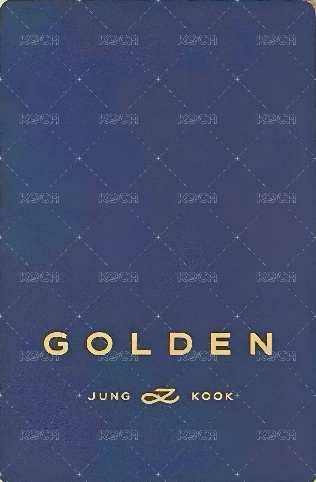 GOLDEN wvs USA 特典卡  背面