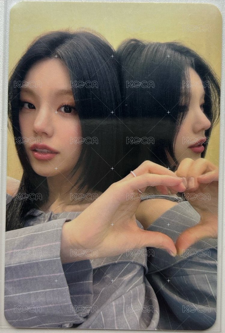 AIR ms 1.0 幸運卡 對鏡比心 正面