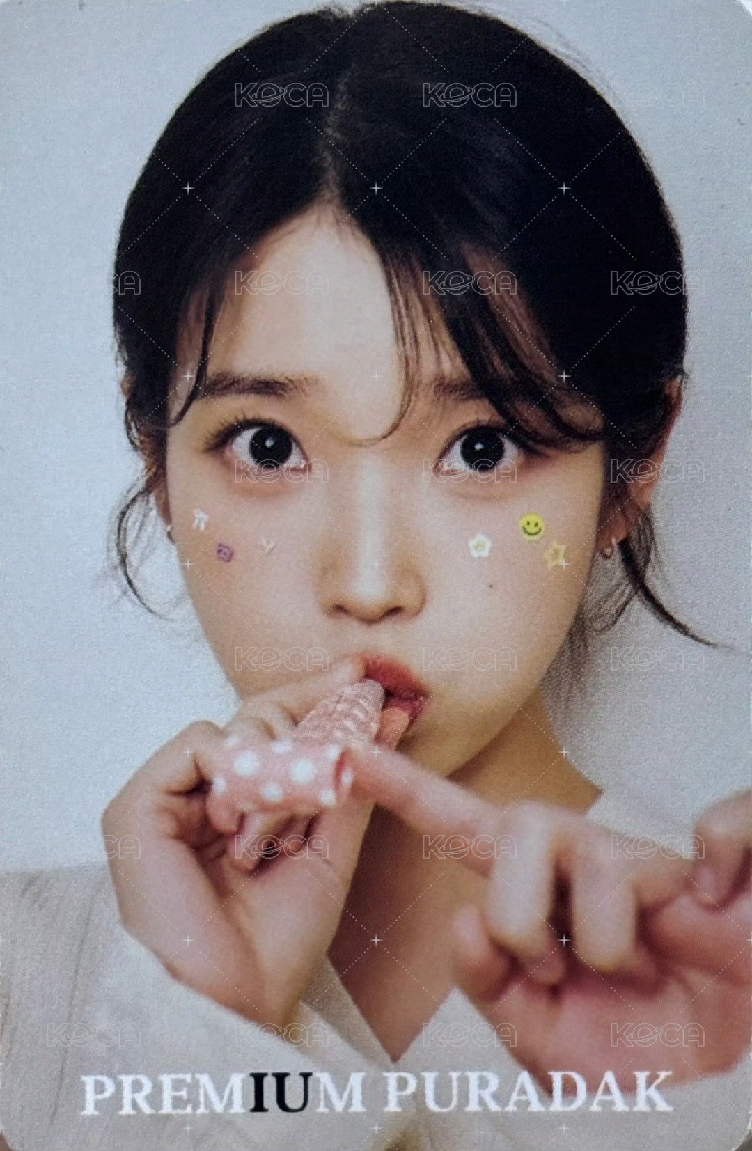 炸雞代言 代言卡  正面