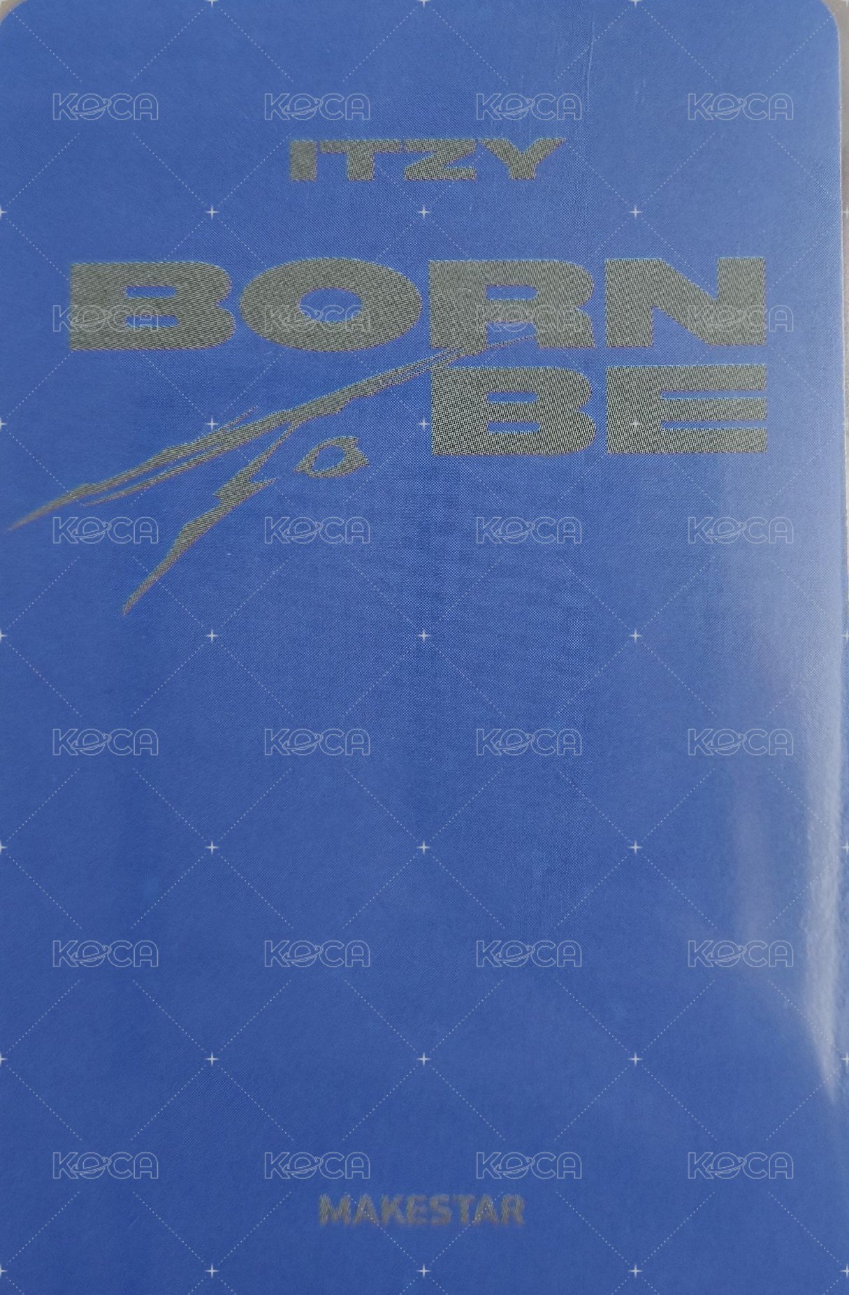 BORN TO BE ms 幸運卡  背面