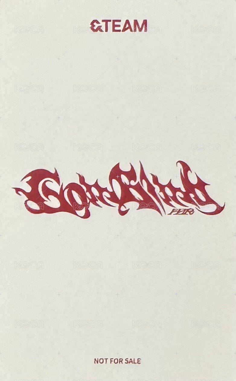 月狼   pop-up 快閃店 幸運卡  背面