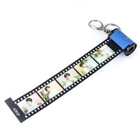 25’巡迴 鑰匙圈吊飾 膠片鑰匙圈(藍)