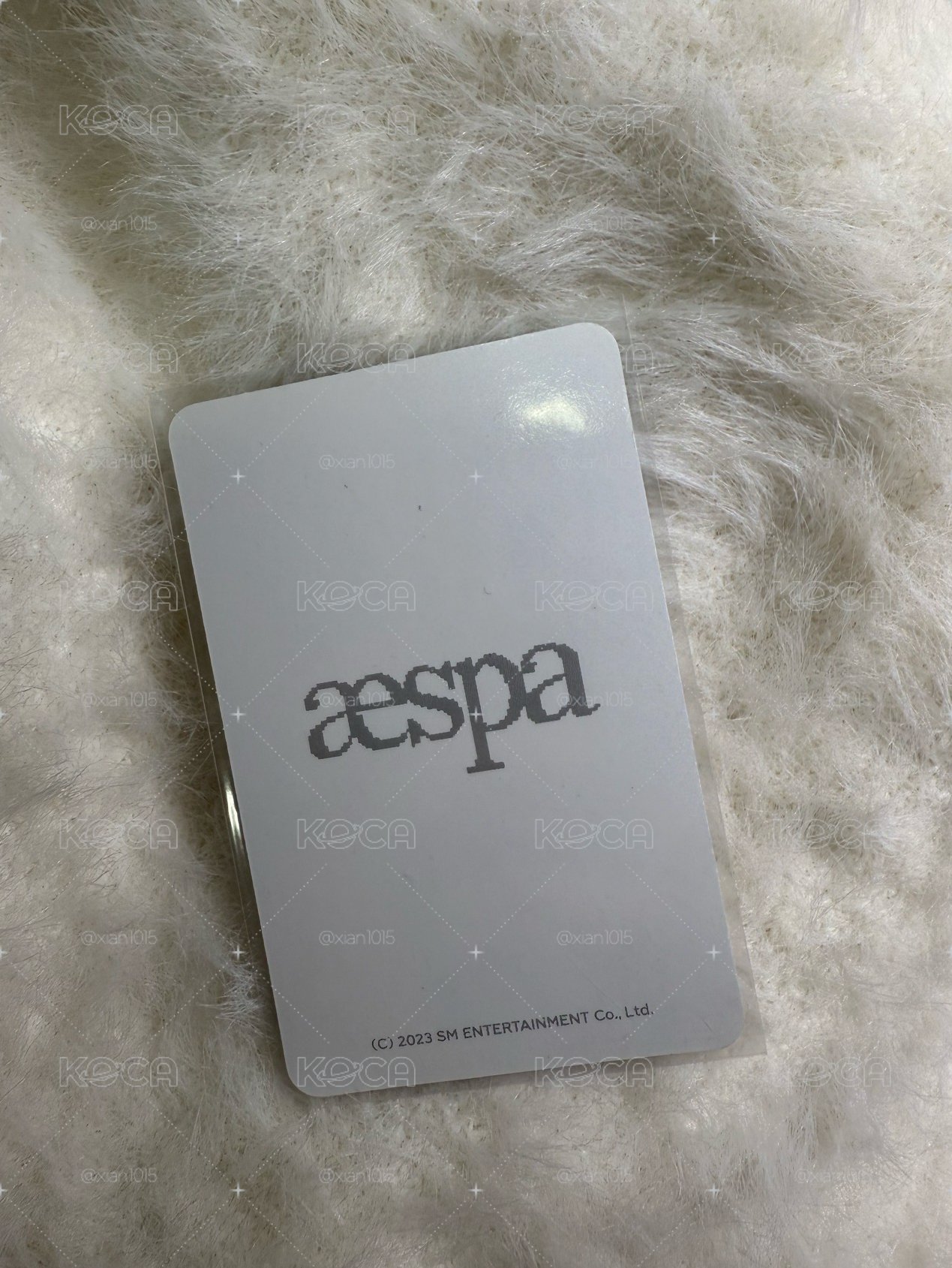 aespa麻花辮隨機卡柚