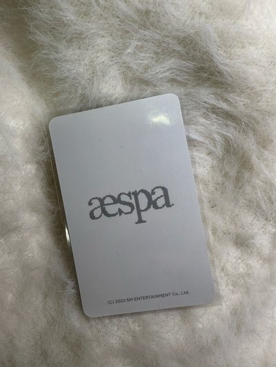 aespa麻花辮隨機卡柚