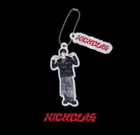 月狼 鑰匙圈吊飾 NICHOLAS 壓克力吊飾