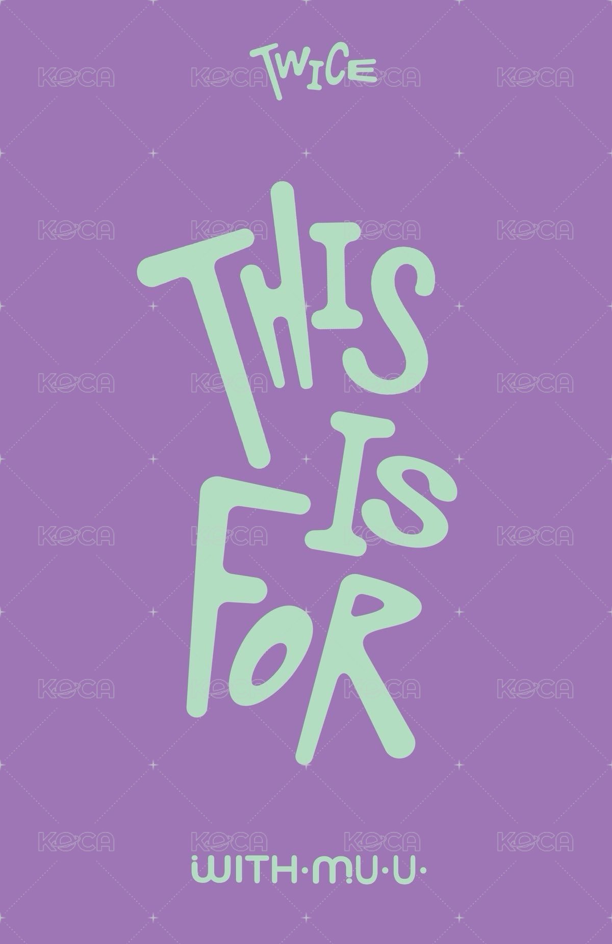 正規四 wm 預售 特典卡 ver.單封 背面