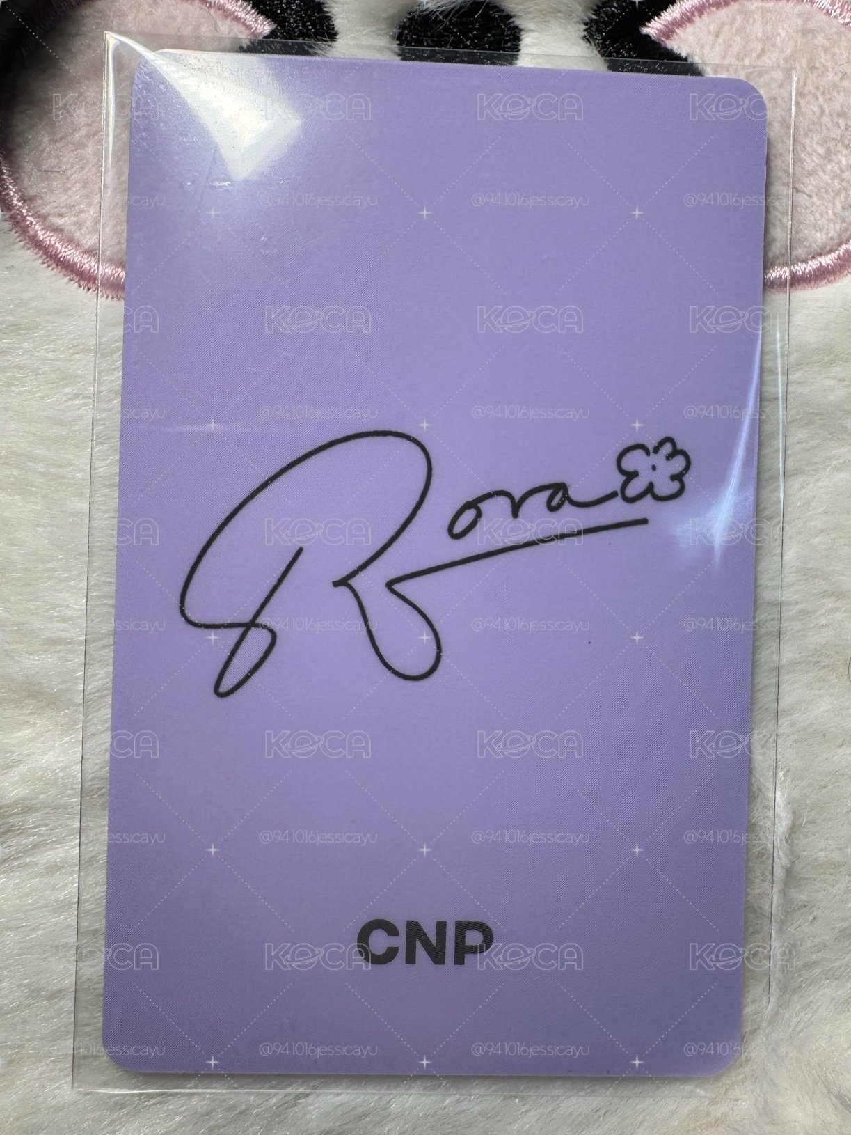代言卡 BABYMONSTER CNP RORA