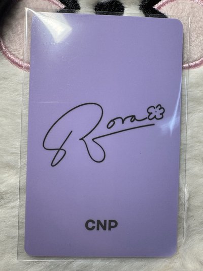 代言卡 BABYMONSTER CNP RORA