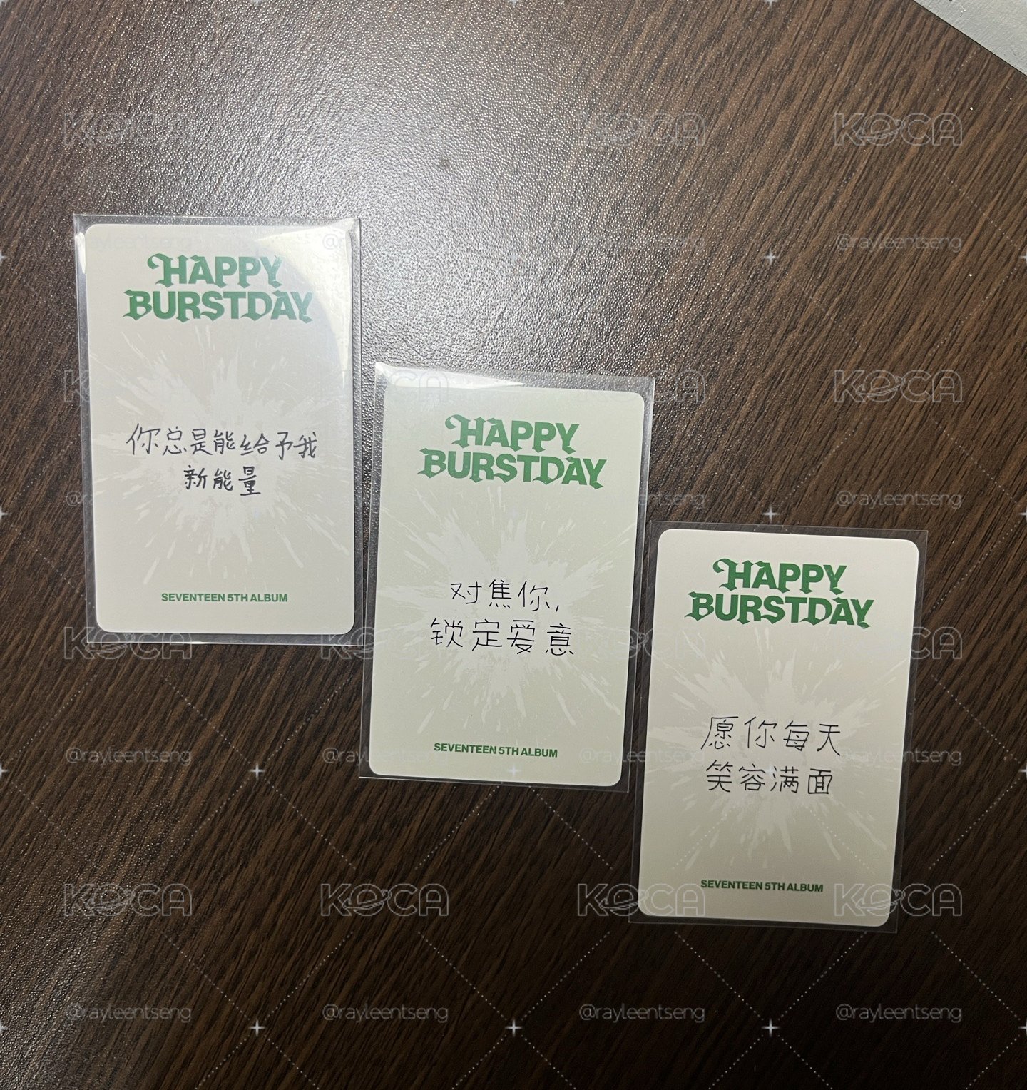 一直娛中文卡背