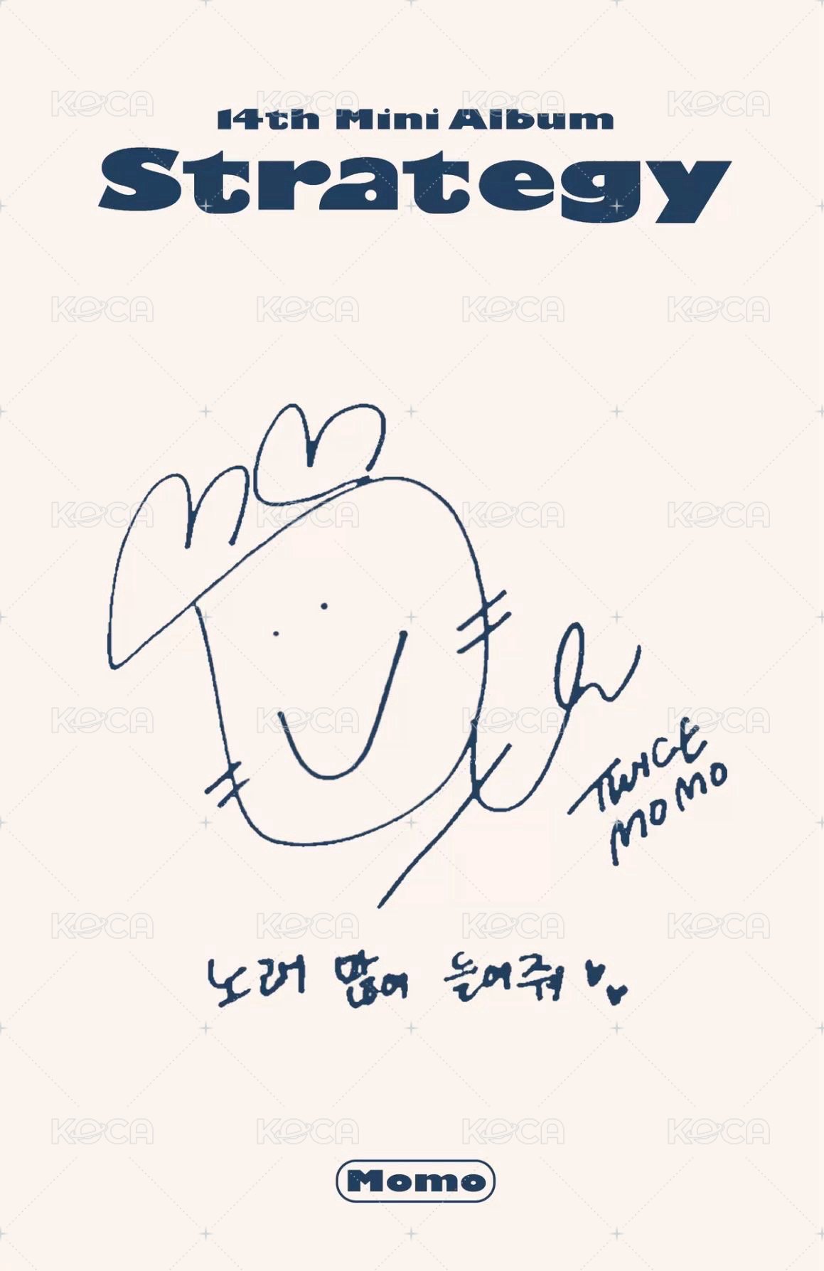 mini 14 專輯卡 Highlight ver. 背面