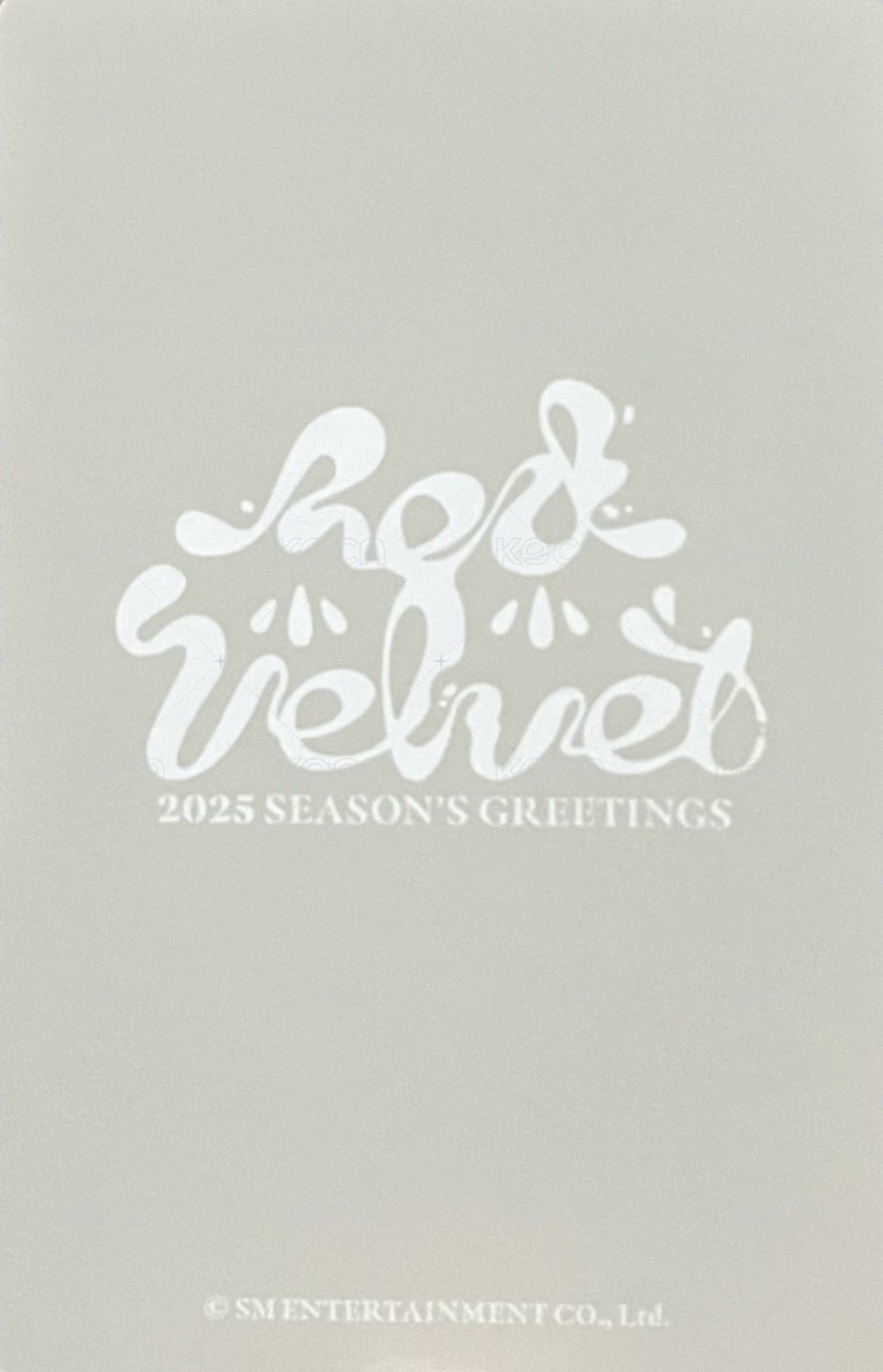 2025年曆 隨機卡 B ver. 背面