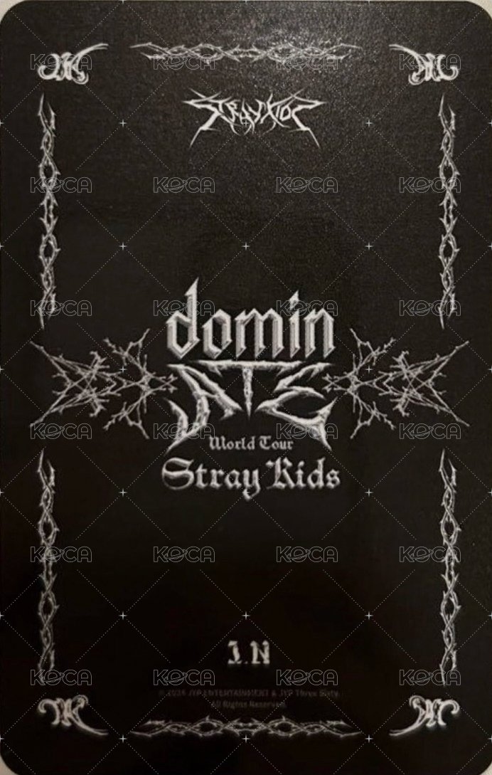 3rd 世巡 線下 滿額卡  背面