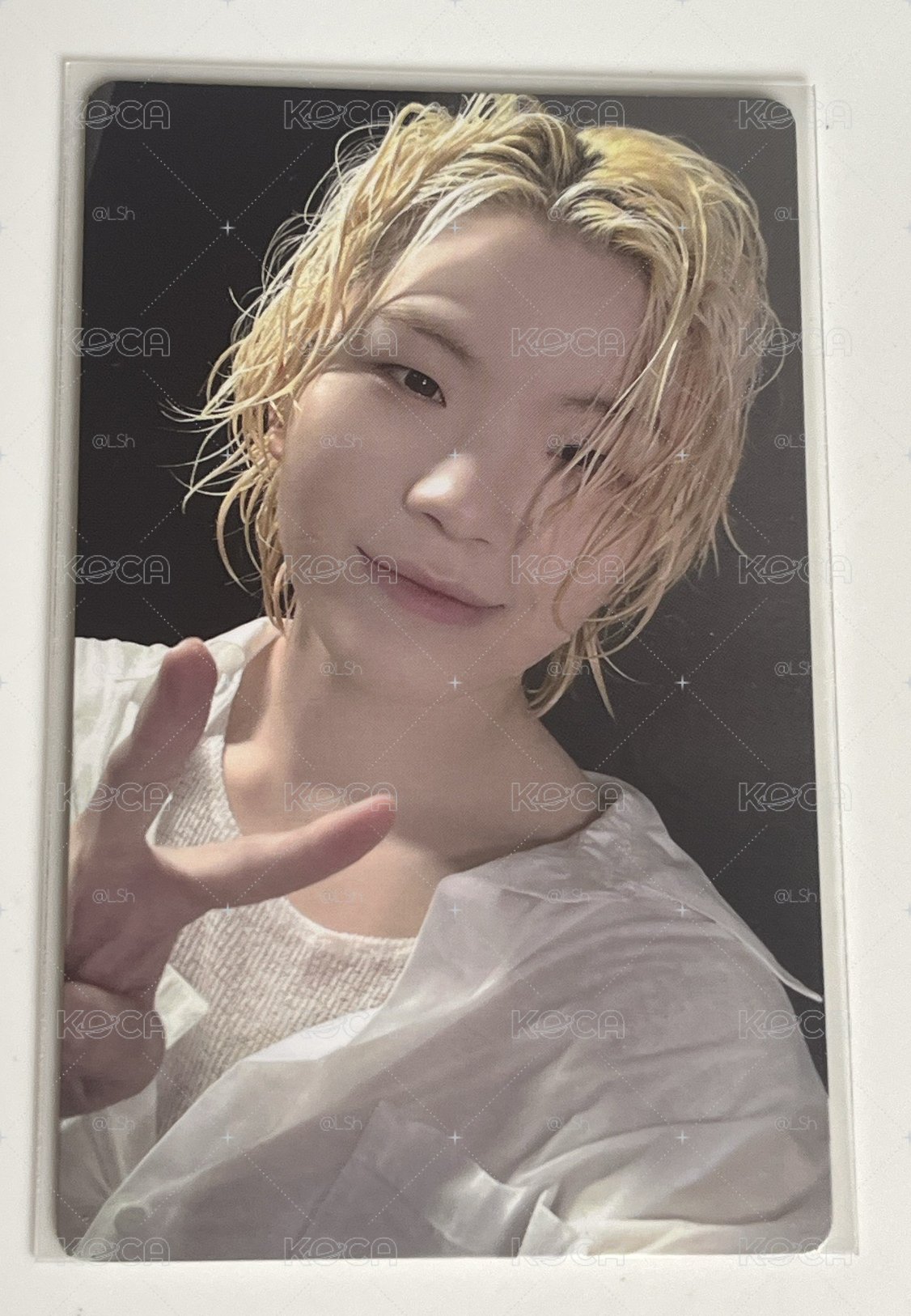 Woozi🍚 迷12 wvs特典卡